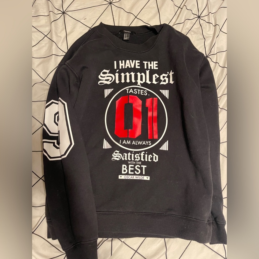 Oscar Wilde sweatshirt